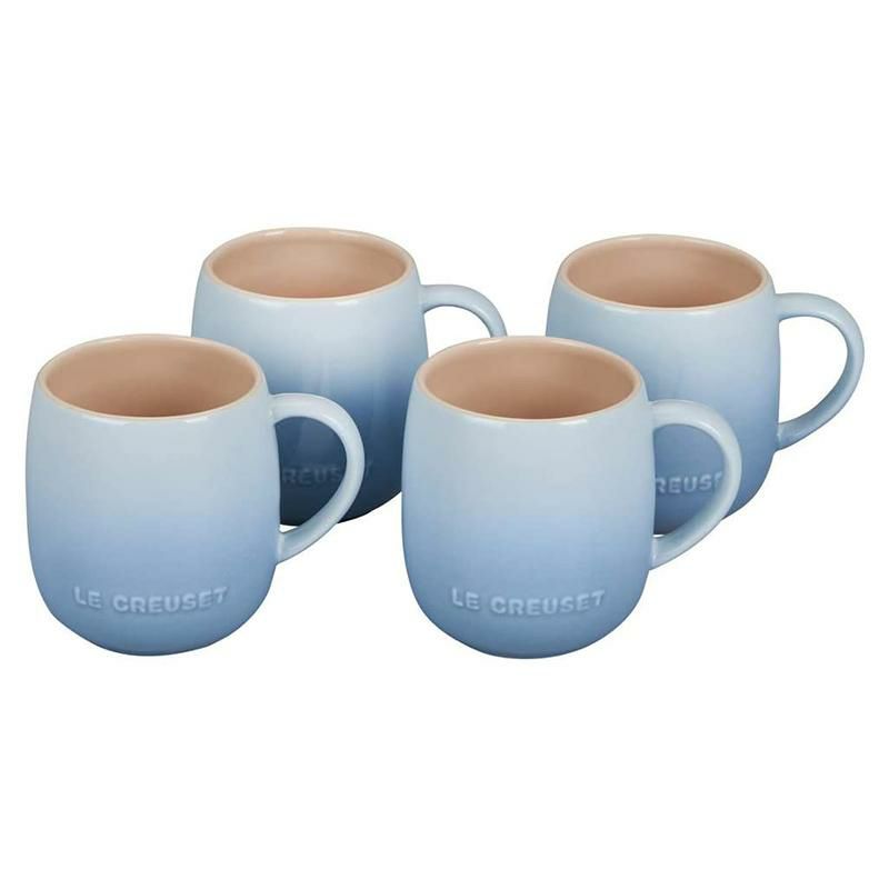 ヘリテージマグ380ml4個セットルクルーゼルクルゼLeCreusetPG70433A-1342Setof(4)HeritageMug,13oz.Each,CoastalBlue,380ml