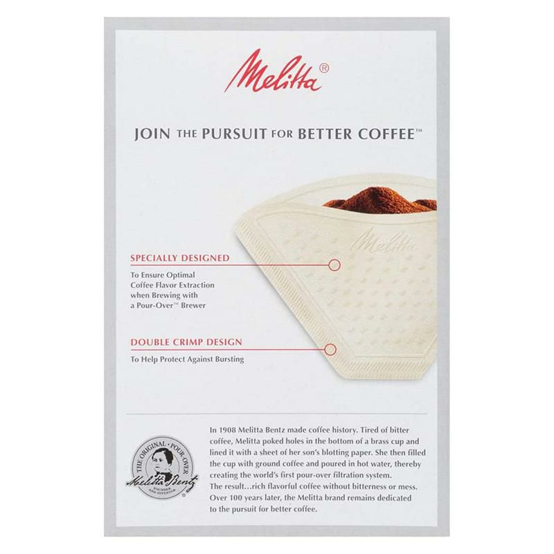 コーンコーヒーフィルタードリップ用480枚メリタベージュMelitta#4Pour-OverConeCoffeeFilters,Beige,80Count(Packof6)