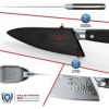 牛刀20cm将軍シリーズDALSTRONGChef'sKnife-ShogunSeriesXGyuto-Damascus-JapaneseAUS-10VSuperSteel-VacuumTreated-HammeredFinish-8