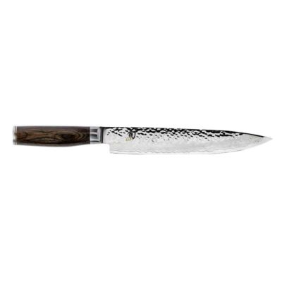 旬 スライスナイフ 24cm 包丁 ダマスカス 槌目 プレミア 日本製 Shun Premier Slicing 9.5