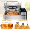 ホームベーカリーブレッドメーカーメニュー17種ステンレスKBSProStainlessSteelBreadMachine,2LB17-in-1ProgrammableXLBreadMakerwithFruitNutDispenser,NonstickCeramicPan&DigitalTouchPanel家電