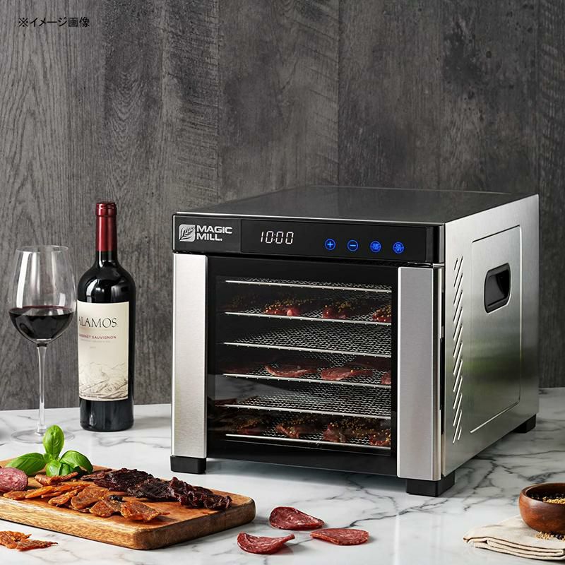 食品乾燥機ディハイドレーターステンレストレー7段24時間デジタルタイマーMagicMillFoodDehydratorMachine,EasySetup,DigitalAdjustableTimerandTemperatureControl,Dryer家電