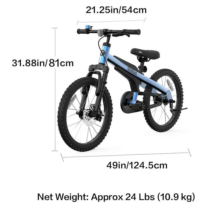 セグウェイナインボットキッズバイク子供用自転車SegwayNinebotKidsBikeforBoysandGirls,14inchwithTrainingWheels,1418inchwithKickstand,PinkBlueRed