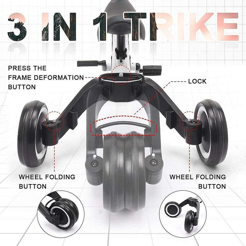 3in1三輪車バランスバイク?3歳67iKidsTricyclesfor2YearOlds3in1TricyclesToddlerTricycleKidsTrikesforToddler3WheelConvert2WheelToddlerBikewithRemovablePedalandAdjustableSeatforBoysGirlsAges1-3Years