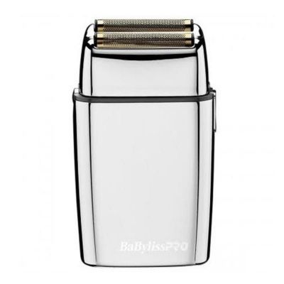 シェーバー コードレス 低刺激 ゴールドコーティング シルバー メタル BabylissPro FoilFX02 Cordless Metal Double Foil Shaver FXFS2 家電