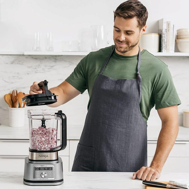 ブレンダー 1.9L 4in1 フードプロセッサー ステンレス ニンジャ ミキサー Ninja SS201 Foodi Power Pitcher  4in1 Smoothie Bowl Maker Crushing Blender Dough Mixer Food Processor 1400WP  smartTORQUE 6 Auto-iQ presets 家電 | アルファエスパス