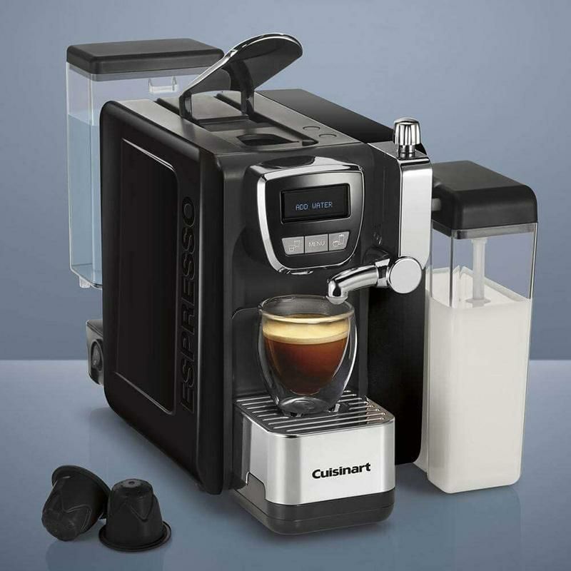 エスプレッソマシンカプチーノラテメーカークイジナートCuisinartEM-25Defined,Cappuccino&LatteEspressoMachine,Black家電