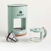 コーヒーメーカー12カップガラスカラフェ蒸らし保温BPAフリー限定モデルヘイデンイギリスCRATEANDBARRELHadenSiltGreenDripCoffeeMaker家電