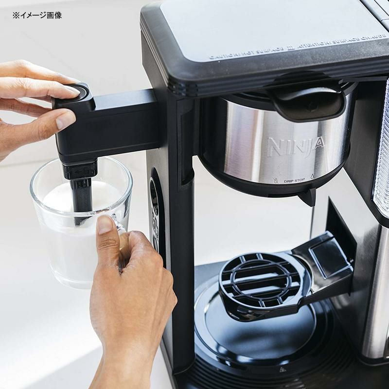 コーヒーメーカー量が選べるガラスカラフェスペシャリティニンジャNinjaSpecialtyCoffeeMaker,with50Oz.GlassCarafe,BlackandStainlessSteelFinish家電