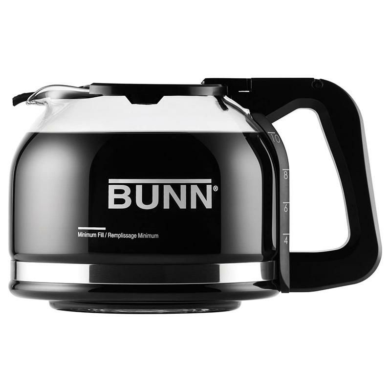 コーヒーメーカー10カップガラスカラフェBUNNGRBVelocityBrew10-CupHomeCoffeeBrewer,BlackGRX-B家電