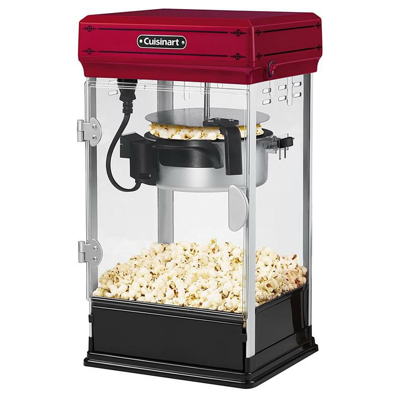 ポップコーンメーカーケトル型屋台クラシックスタイルクイジナートCuisinartCPM-28Classic-StylePopcornMaker,Red家電