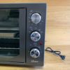 コンベクションオーブンフレンチドア観音開きオスター大型大きいOster31160840ExtraLargeSingleDoorPullFrenchDoorTurboConvectionToasterOvenwith2RemovableBakingRacks,MetallicandCharcoal家電