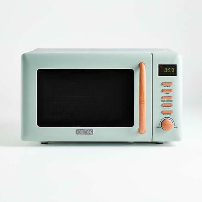 電子レンジ20L限定モデルヘイデンイギリスCRATEANDBARRELHadenSiltGreenDorchesterMicrowave家電