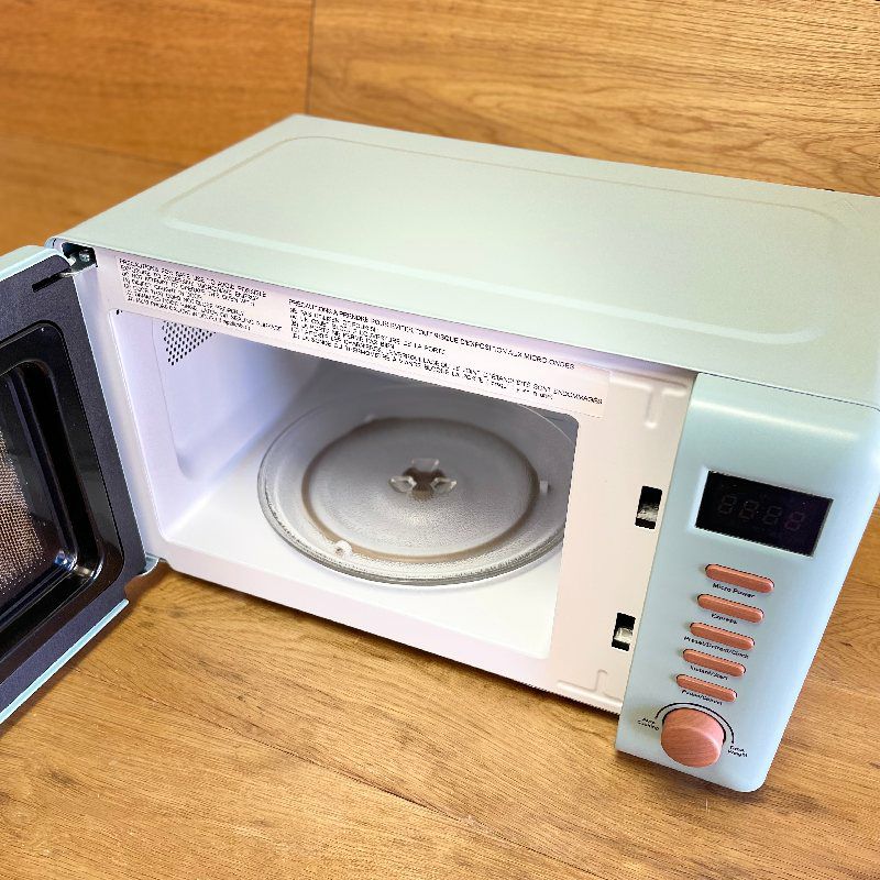 電子レンジ20L限定モデルヘイデンイギリスCRATEANDBARRELHadenSiltGreenDorchesterMicrowave家電