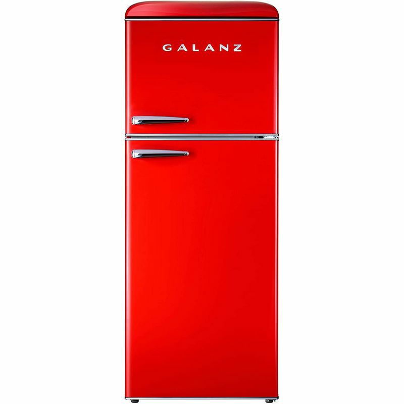 冷蔵庫 冷凍庫 280L 2ドア レトロ Galanz GLR10TRDEFR Retro Refrigerator, 10.0 Cu Ft  家電【代引不可】 | アルファエスパス