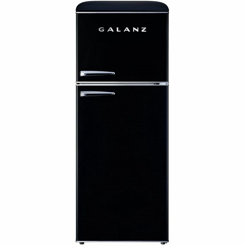 冷蔵庫冷凍庫280L2ドアレトロGalanzGLR10TRDEFRRetroRefrigerator,10.0CuFt家電