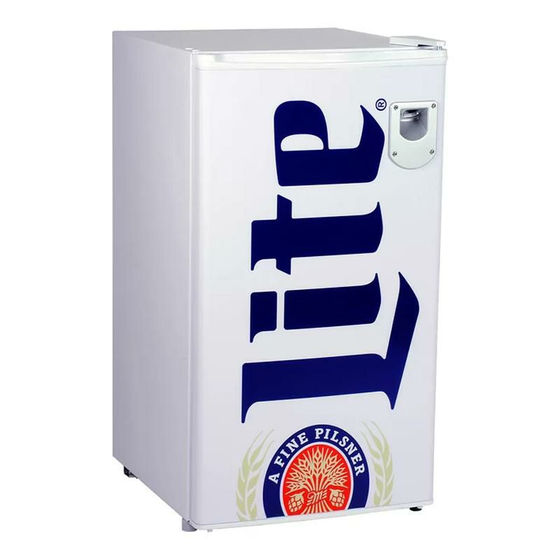 ミラービール冷蔵庫90Lコンパクト栓抜き付KoolatronMillerLite3.3cu.ft.FreestandingMiniFridgeML90家電