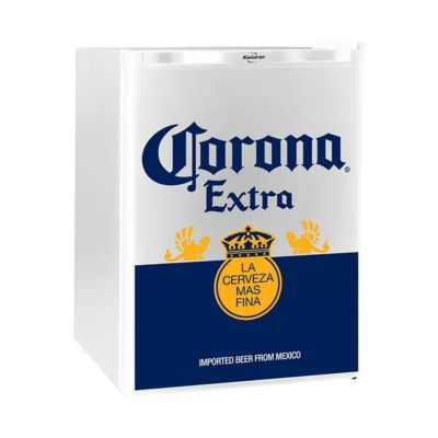 コロナ ビール 冷蔵庫 70L コンパクト Koolatron Corona 2.4 cu. ft. Freestanding Mini Fridge with Freezer COR70-W 家電