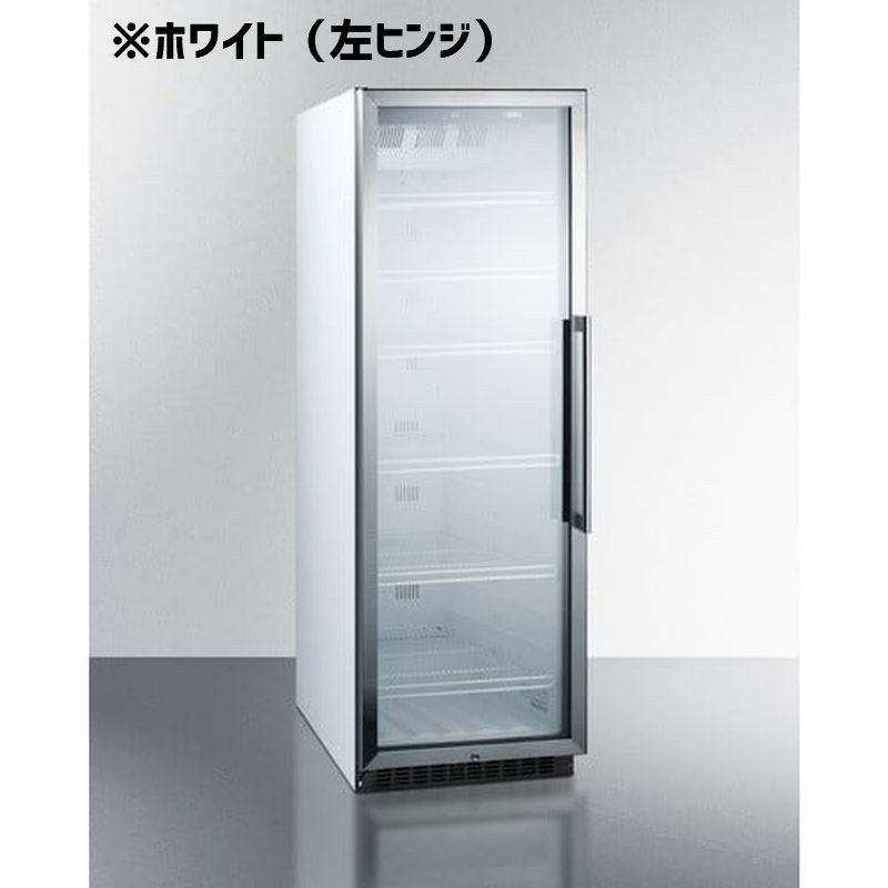 ビルトイン冷蔵庫357Lガラスドアワイヤーシェルフ6段SummitSCR1400W24Inch12.6cu.ft.CapacityFreestandingGlassDoorBeverageCenterwithLock家電【代引不可】