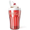 ゾクコカ・コーラフロートスラッシュメーカースムージーミルクセーキBPAフリーレトロZokuCoca-ColaFloat&SlushyMaker,RetroMakeandServeCupwithFreezerCoreCreatesSingle-servingSmoothies,SlushiesandMilkshakesinMinutes,BPA-free
