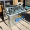 コロナビールカート型クーラーボックス57Lキャスター栓抜き付シルバーLEIGHCOUNTCoronaExtraGalvanizedCoolerMC47900
