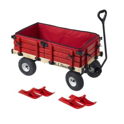 ワゴン スキー付 撥水 エルエルビーン 耐荷重270kgまで L.L.Bean Rambler Wagon XL Winter Set TA281928