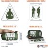 サバイバルシェルター2人用非常用テントGoTimeGearLifeTentEmergencySurvivalShelter?2PersonEmergencyTent?UseAsSurvivalTent,EmergencyShelter,TubeTent,SurvivalTarp-IncludesSurvivalWhistle&Paracord