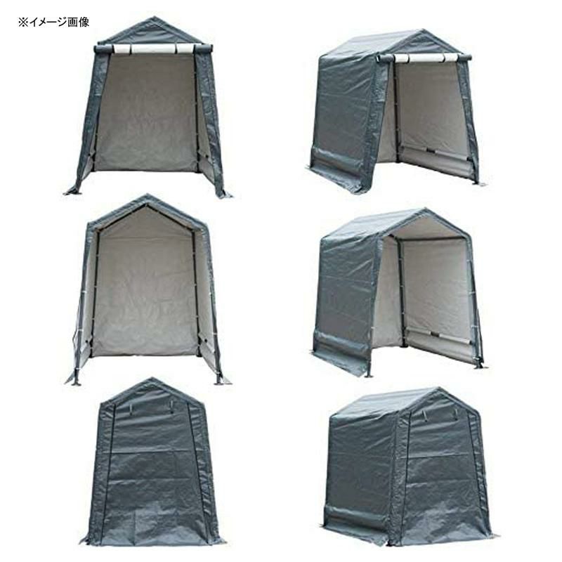 屋外収納テント物置小屋ポータブルガレージAbbaPatioOutdoorStorageShelterwithRollupDoorStorageShedPortableGarageKitTentforMotocycleGardenStorageGrey，6x8ft
