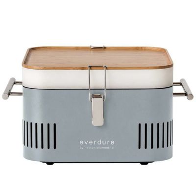 コンパクトグリル ポータブル 軽量 炭焼き バーベキュー 持ち運び キャンプ Everdure by Heston Blumenthal Cube Portable Charcoal Grill Perfect for Picnics, Tailgating, Beach, Camping or Tabletop Patio BBQ,