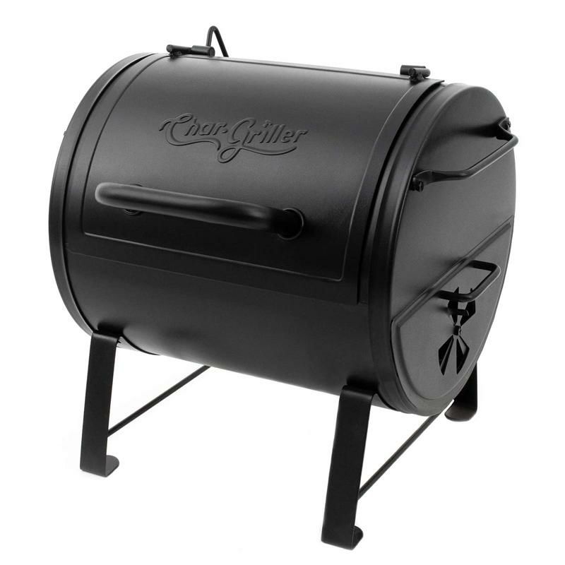 テーブルトップグリル炭焼きバーベキューChar-Griller追加用サイドファイアボックスにもChar-GrillerE82424SideFireBoxCharcoalGrill,Black