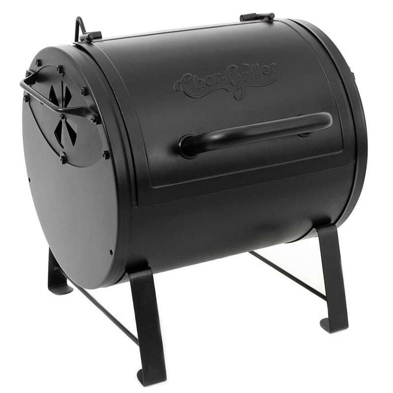 テーブルトップグリル炭焼きバーベキューChar-Griller追加用サイドファイアボックスにもChar-GrillerE82424SideFireBoxCharcoalGrill,Black