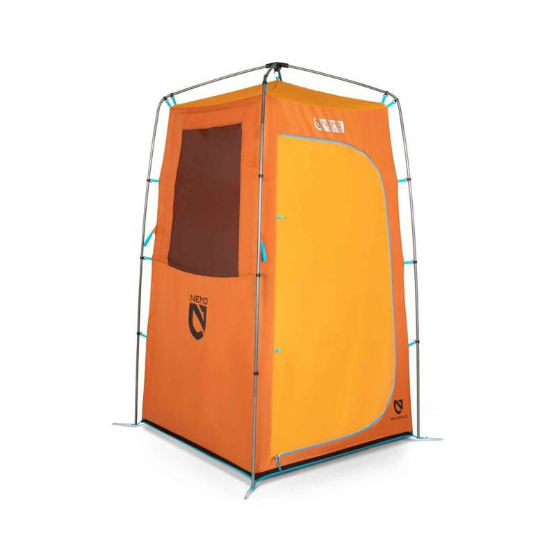 シャワーテント防錆ロック付ポータブル持ち運びNemoheliopolisprivacyshelter&showertent