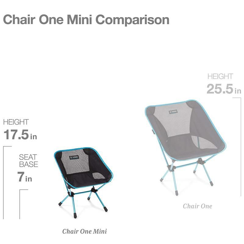 折りたたみキャンプチェアミニ超軽量コンパクト椅子ヘリノックスHelinoxChairOneMiniUltra-Light,CompactCampingChair