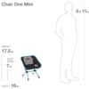 折りたたみキャンプチェアミニ超軽量コンパクト椅子ヘリノックスHelinoxChairOneMiniUltra-Light,CompactCampingChair