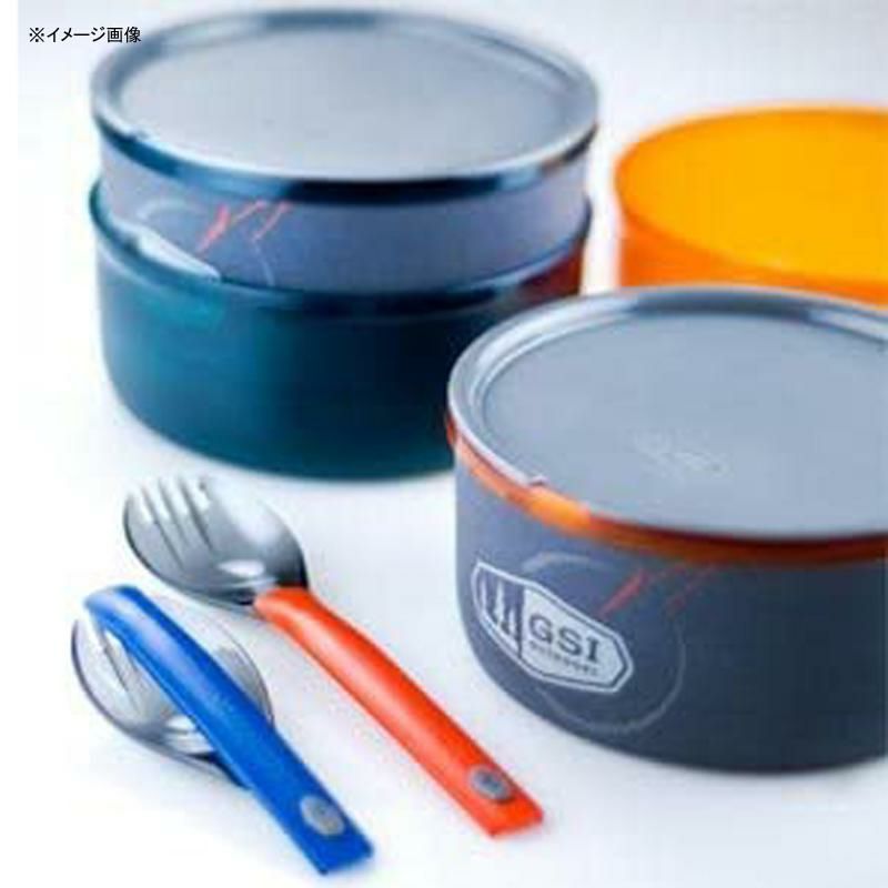 調理器具セット2人用超軽量BPAフリーテフロンアウトドアキャンプGSIOutdoors-PinnacleDualist,CampingCookSet