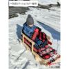ソリ木製ハンドルクッション付エルエルビーンL.L.BeanKids'PullSledandCushionSetwithPushHandleTA239733