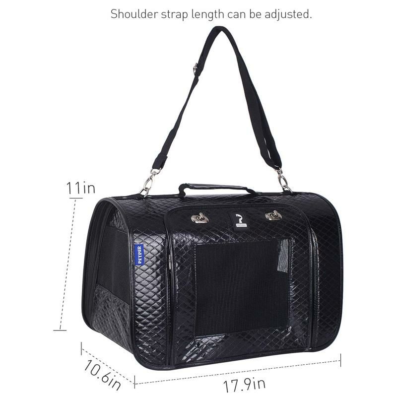 ペット用キャリーバッグポータブル小型犬猫トラベルケージかばんPetperPetCarrierDesignedforCats,SmallDogs,Kittens,PuppiesPetTravelCarryingHandbagforOutdoorTravelWalkingHiking