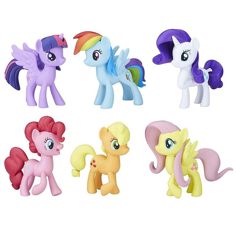 マイリトルポニー フィギュア 6体セット 人形 おもちゃ My Little Pony Toys Meet the Mane 6 Ponies  Collection | アルファエスパス