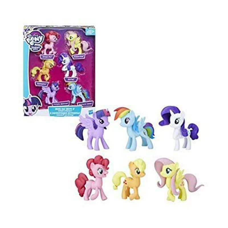 マイリトルポニー フィギュア 6体セット 人形 おもちゃ My Little Pony Toys Meet the Mane 6 Ponies  Collection | アルファエスパス