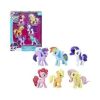マイリトルポニーフィギュア6体セット人形おもちゃMyLittlePonyToysMeettheMane6PoniesCollection