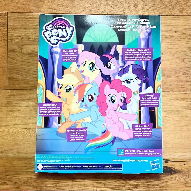 マイリトルポニーフィギュア6体セット人形おもちゃMyLittlePonyToysMeettheMane6PoniesCollection