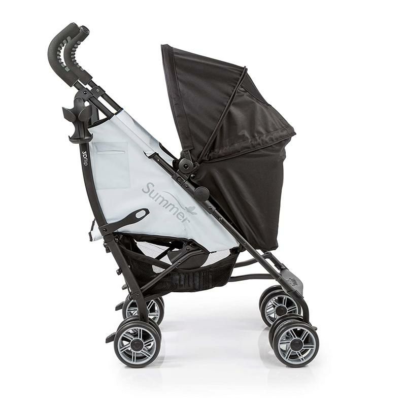 ベビーカー 軽量 コンパクト 対面式可 日よけ付 リクライニング Summer 3Dflip Convenience Stroller,  Black/Gray Lightweight Umbrella Stroller with Reversible Seat Design for  Rear and Forward Facing, Compact Fold, Adjustable Oversized Canopy and More  ...