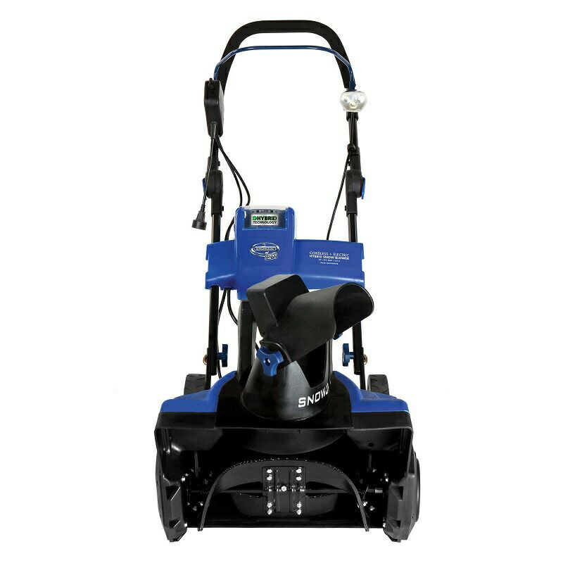 SnowJoeiON18SB-HYBHybridBrushlessSnowblower