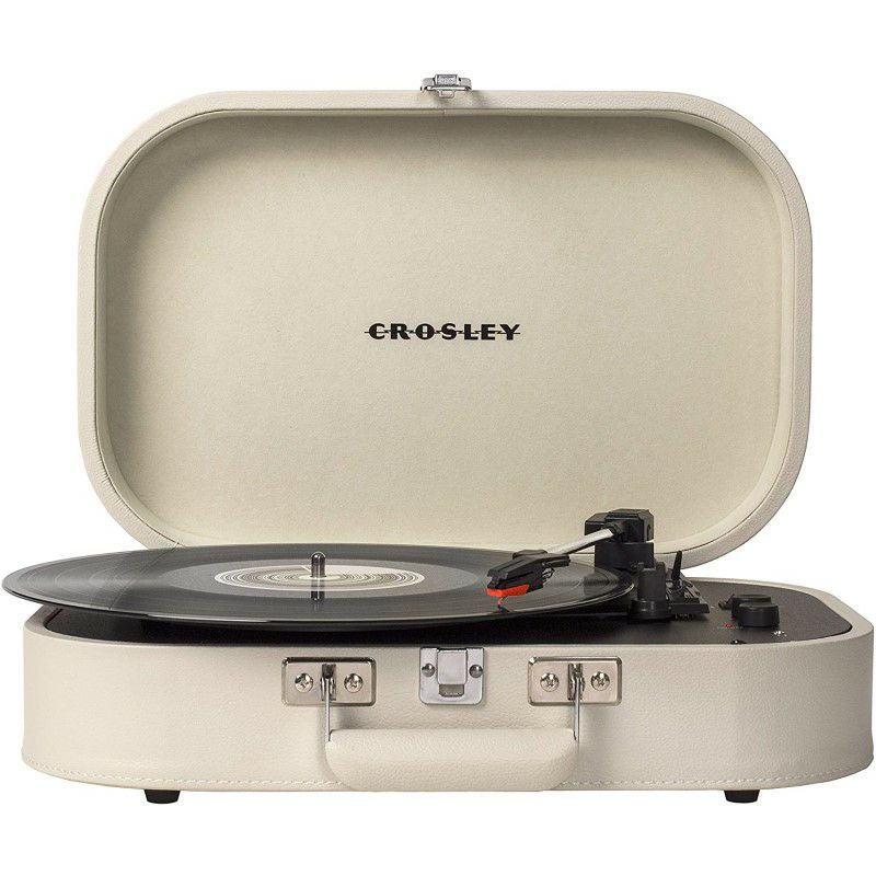 ターンテーブル3速ステレオスピーカーRCA出力BluetoothディスカバリークロスリーCrosleyradioDISCOVERYTURNTABLECR8009A