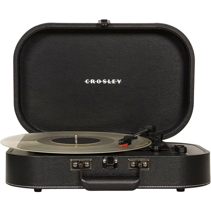 ターンテーブル3速ステレオスピーカーRCA出力BluetoothディスカバリークロスリーCrosleyradioDISCOVERYTURNTABLECR8009A