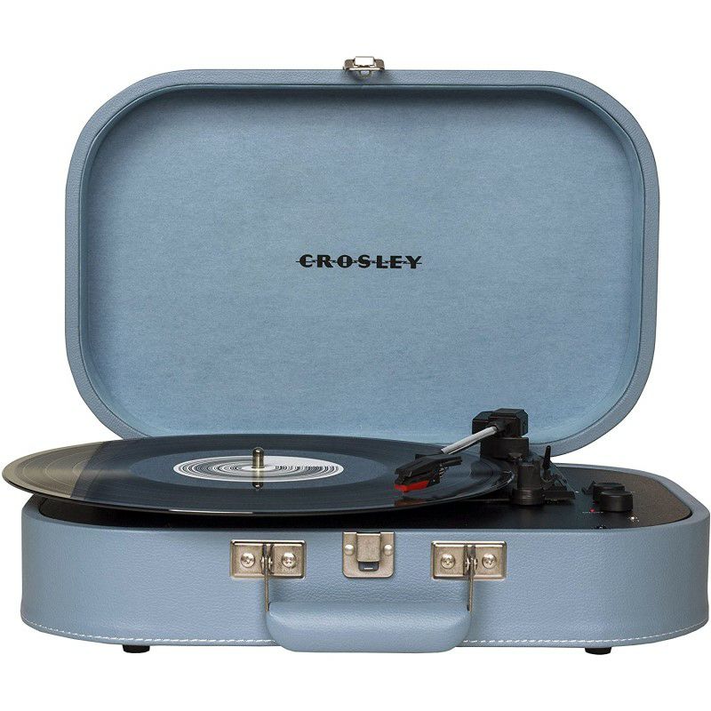 ターンテーブル3速ステレオスピーカーRCA出力BluetoothディスカバリークロスリーCrosleyradioDISCOVERYTURNTABLECR8009A