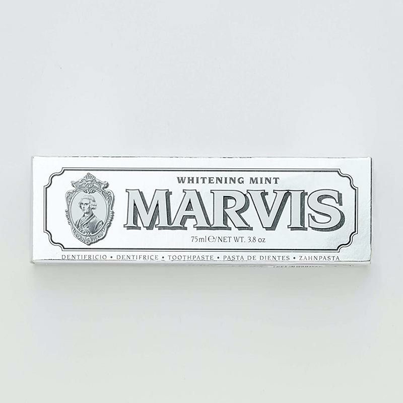 マービスホワイトニング歯磨き粉75mlミントペーストイタリアMarvisWhiteningMintToothpaste