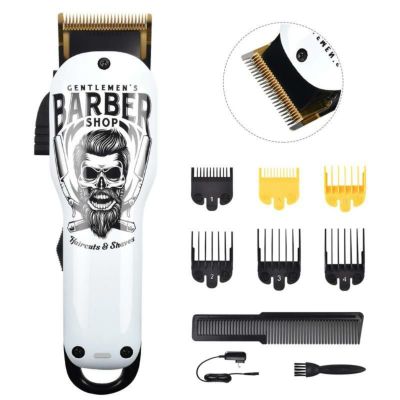 クリッパーバリカンコードレスドクロBESTBOMGUpdatedVersionProfessionalHairClippersCordlessHaircutKitRechargeable2000mAhHairBeardTrimmerHaircutGroomingKitwith6GuideCombs家電