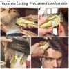 クリッパーバリカンコードレスディスプレイ付ゴールドBESTBOMGProfessionalCordlessHaircutKitHairClippersforMenRechargeableHairClippersSetLEDDisplaywithStainlessSteelMetalHousingHeavyDutyMotor家電