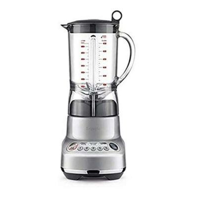 ブレンダー 1.5L 5スピード トライタンジャー BPAフリー ブレビル Breville BBL620 Fresh & Furious Blender, Silver 家電